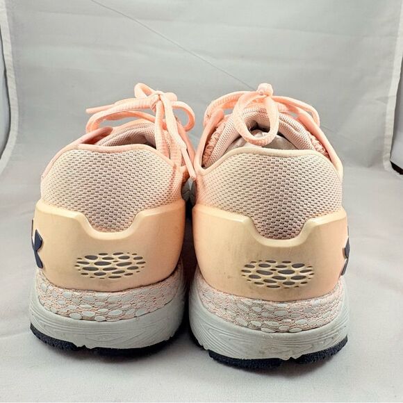 UNDER ARMOUR HOVR Sonic Running Shoes Peach/Coral Women’s Size 6.5 - Picture 5 of 9